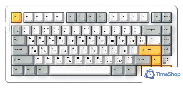 Клавиатура Dareu A81 (белый, Dareu Firefly) - Изображение №1 — Интернет-магазин Time-Shop