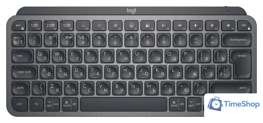 Клавиатура Logitech MX Keys Mini 920-010498 (графитовый) - Изображение №1 — Интернет-магазин Time-Shop