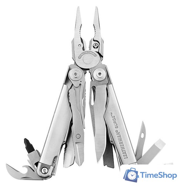 Мультитул Leatherman Surge 830165 (серебристый) - Изображение №1 — Интернет-магазин Time-Shop