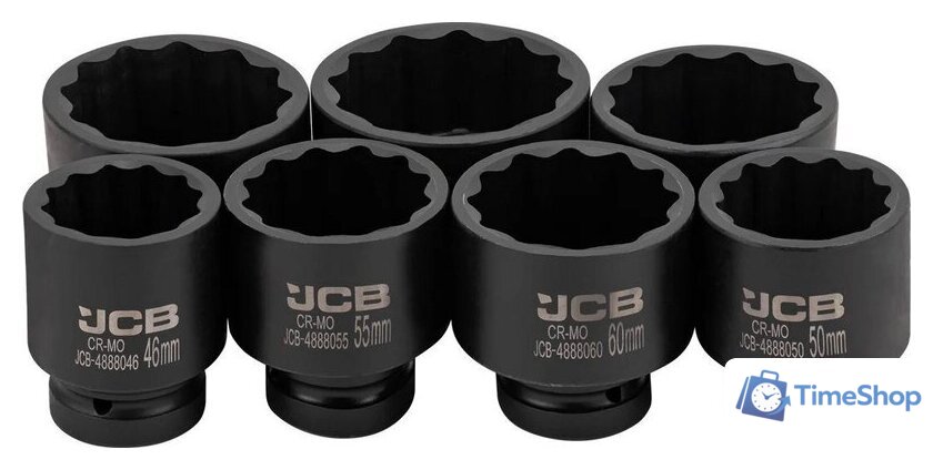 Набор головок слесарных JCB 8071-9MPB (65107) - Изображение №1 — Интернет-магазин Time-Shop