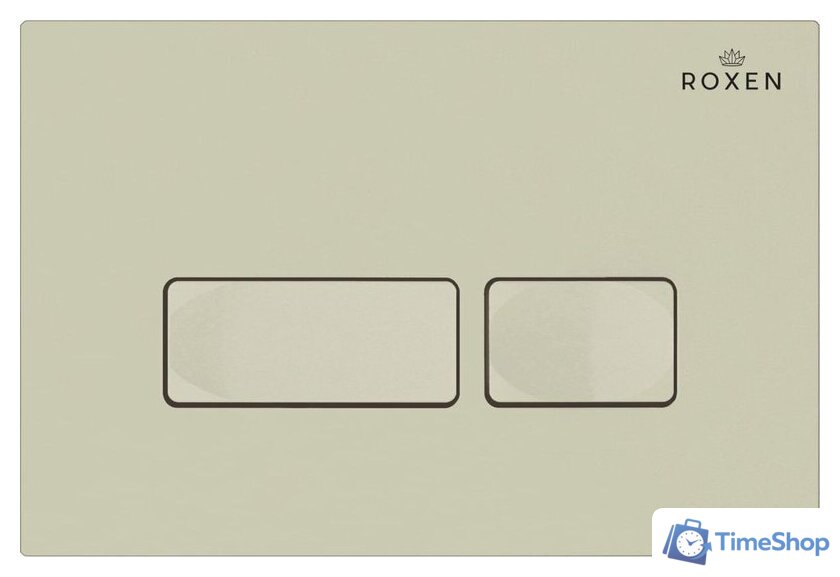 Унитаз приставной Roxen Antares в комплекте с инсталляцией Attach 5 в 1 967071 (кнопка: пастель бежевый) - Изображение №3 — Интернет-магазин Time-Shop