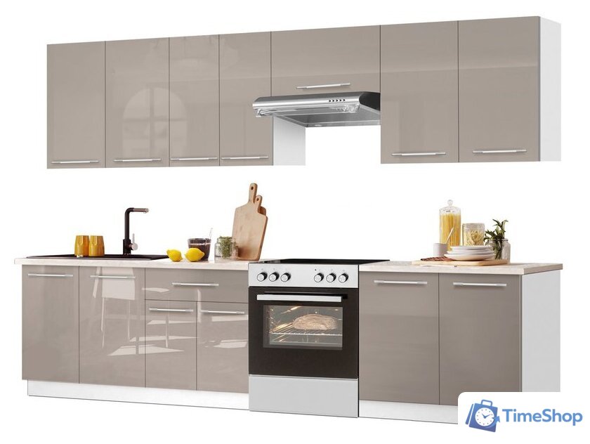 Готовая кухня Кастанье Мила 2.8 (серый камень) - Изображение №1 — Интернет-магазин Time-Shop
