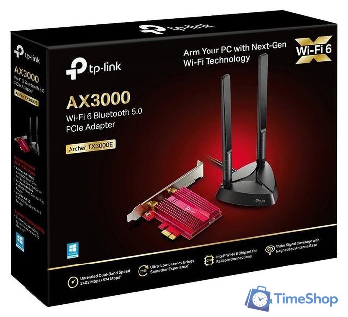 Wi-Fi/Bluetooth адаптер TP-Link Archer TX3000E - Изображение №3 — Интернет-магазин Time-Shop