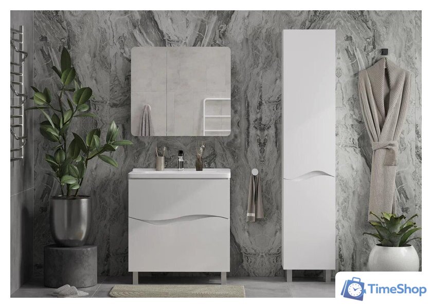  Volna Шкаф с зеркалом 80 - Изображение №4 — Интернет-магазин Time-Shop