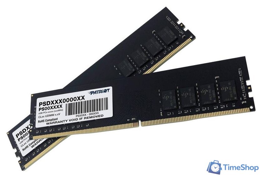 Оперативная память Patriot Signature Line 2x8GB DDR4 PC4-25600 PSD416G3200K - Изображение №2 — Интернет-магазин Time-Shop