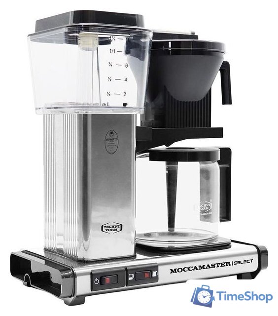 Капельная кофеварка Technivorm Moccamaster KBG741 Select (серебристый) - Изображение №2 — Интернет-магазин Time-Shop