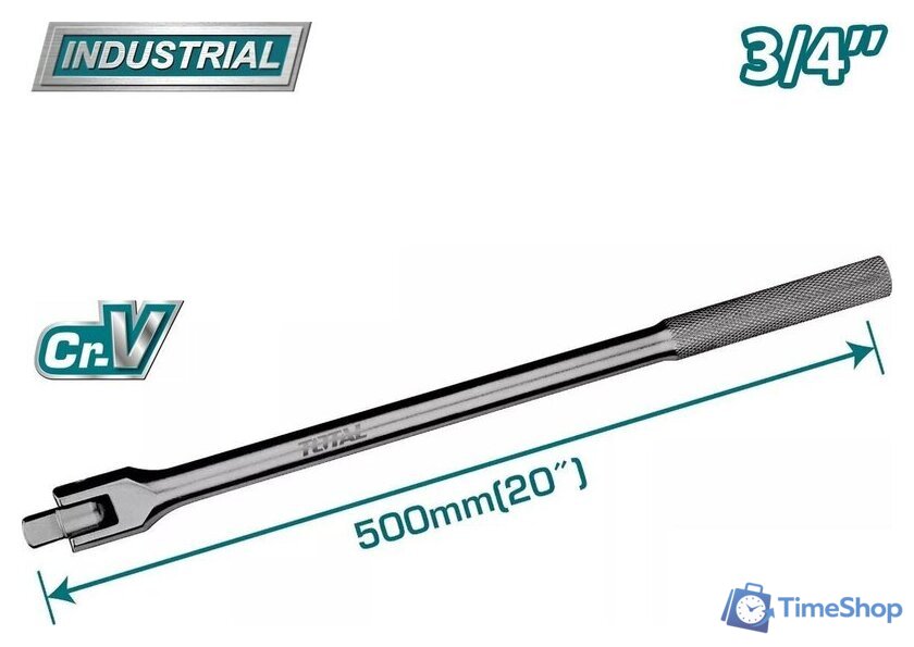 Вороток шарнирный Total THTFX34201 - Изображение №1 — Интернет-магазин Time-Shop