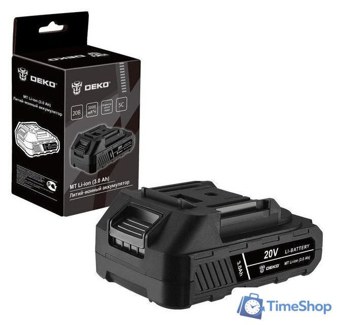 Аккумулятор Deko MT Power 084-1069 (20В/3 Ач) - Изображение №1 — Интернет-магазин Time-Shop