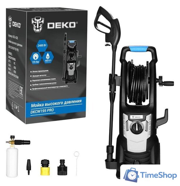 Мойка высокого давления Deko DKCW195 PRO - Изображение №1 — Интернет-магазин Time-Shop