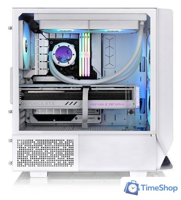 Корпус Thermaltake Ceres 330 TG ARGB Snow CA-1Y2-00M6WN-01 - Изображение №5 — Интернет-магазин Time-Shop