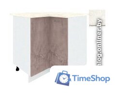 Шкаф напольный Кортекс-мебель Корнелия Лира НШУ угловой (оникс/королевский опал) - Изображение №1 — Интернет-магазин Time-Shop