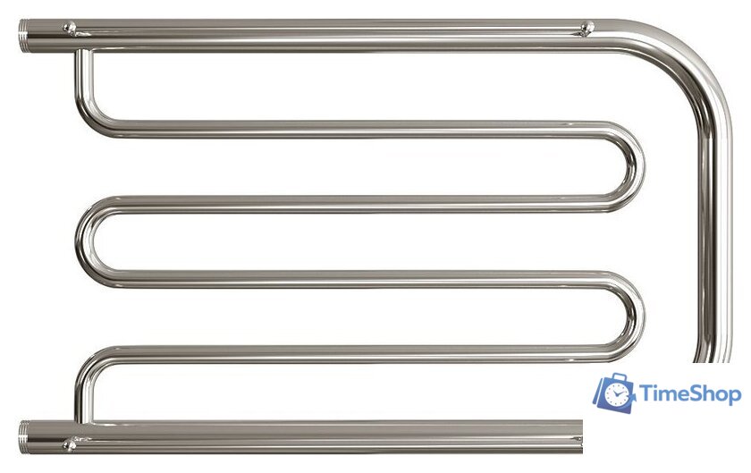 Полотенцесушитель Двин D с полочкой 50x80 - Изображение №2 — Интернет-магазин Time-Shop