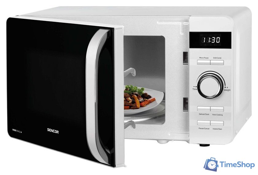 Микроволновая печь Sencor SMW 5517WH - Изображение №2 — Интернет-магазин Time-Shop