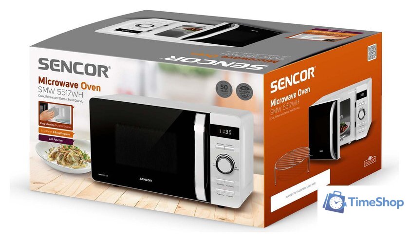 Микроволновая печь Sencor SMW 5517WH - Изображение №13 — Интернет-магазин Time-Shop