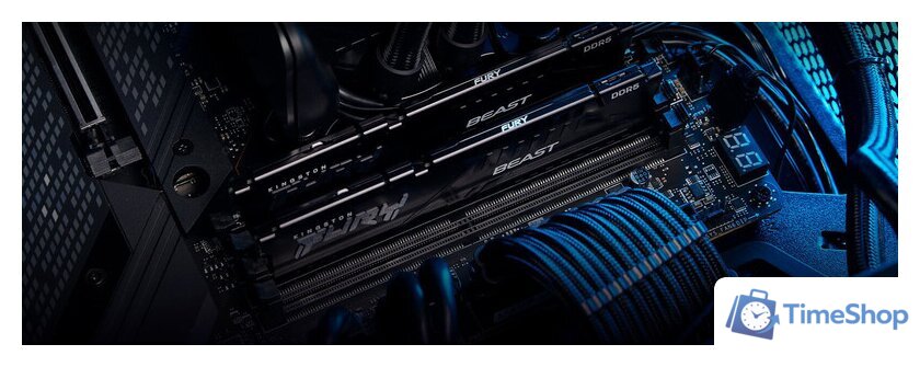 Оперативная память Kingston FURY Beast 2x16ГБ DDR5 6000 МГц KF560C30BBK2-32 - Изображение №3 — Интернет-магазин Time-Shop