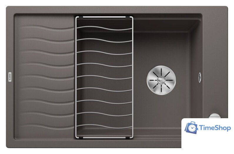 Кухонная мойка Blanco Elon XL 6 S 527253 (вулканический серый) - Изображение №1 — Интернет-магазин Time-Shop