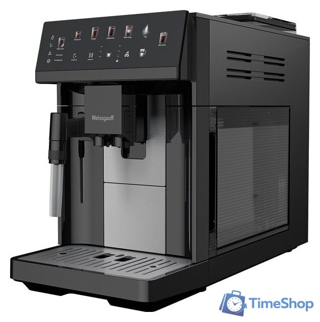 Кофемашина Weissgauff WCM-360 Automatic ColorTouch Nero - Изображение №2 — Интернет-магазин Time-Shop