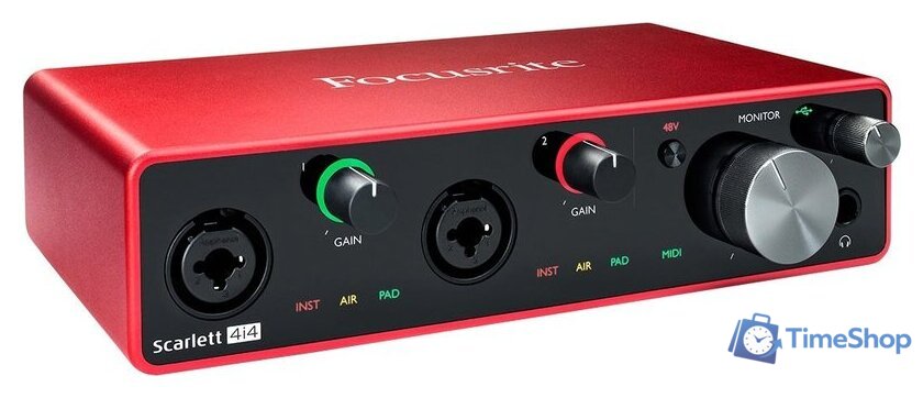  Focusrite Scarlett 4i4 (3-е поколение) - Изображение №1 — Интернет-магазин Time-Shop