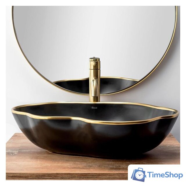 Смеситель Rea Lungo REA-B4526 (матовое золото) - Изображение №4 — Интернет-магазин Time-Shop