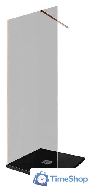 Душевая стенка Allen Brau Infinity 1 3.21036.60.T 323828 (медь браш) - Изображение №2 — Интернет-магазин Time-Shop