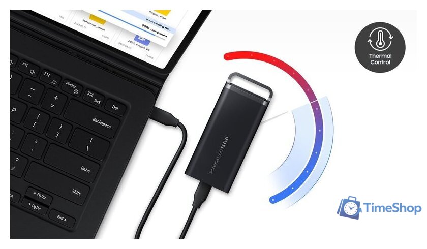 Внешний накопитель Samsung T5 EVO 2TB - Изображение №9 — Интернет-магазин Time-Shop