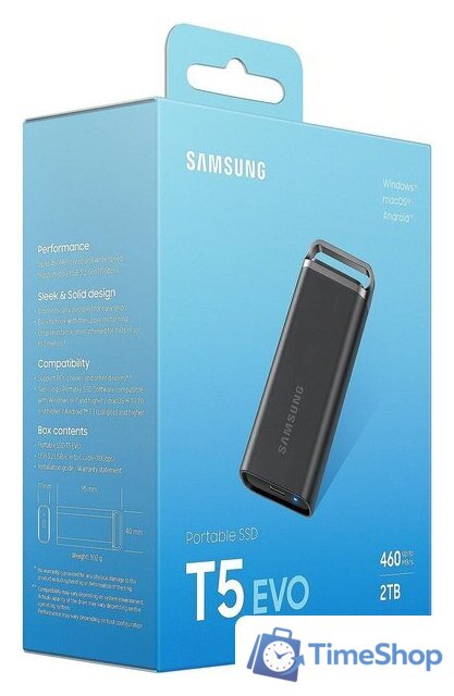 Внешний накопитель Samsung T5 EVO 2TB - Изображение №15 — Интернет-магазин Time-Shop