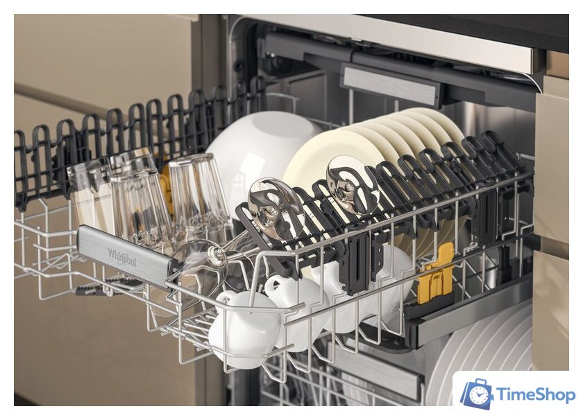 Отдельностоящая посудомоечная машина Whirlpool W7F HP43 X - Изображение №7 — Интернет-магазин Time-Shop