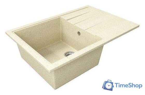 Кухонная мойка Teymi Hanna 75x50 T120114 (бежевый матовый) - Изображение №2 — Интернет-магазин Time-Shop