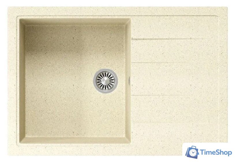 Кухонная мойка Teymi Hanna 75x50 T120114 (бежевый матовый) - Изображение №1 — Интернет-магазин Time-Shop