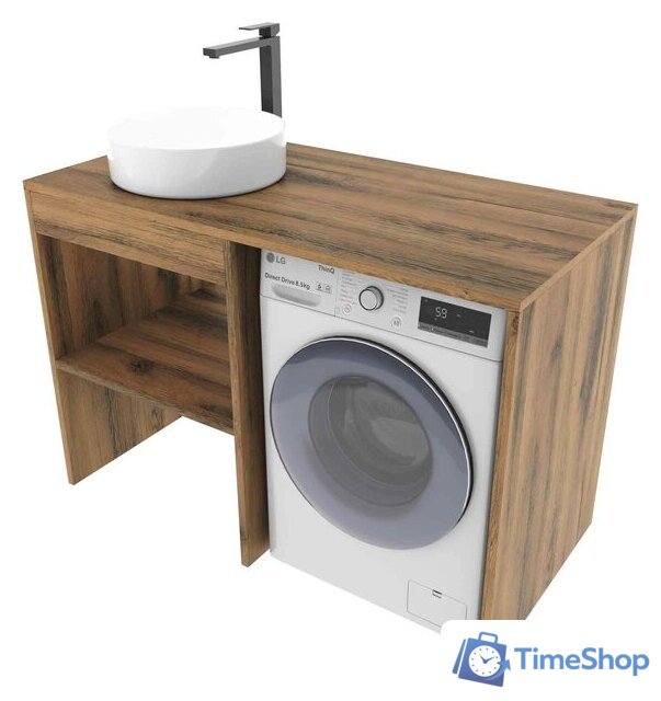  ЗОВ Тумба под умывальник Стамбул 120 S120LAW0LAWWM (аттик) - Изображение №1 — Интернет-магазин Time-Shop