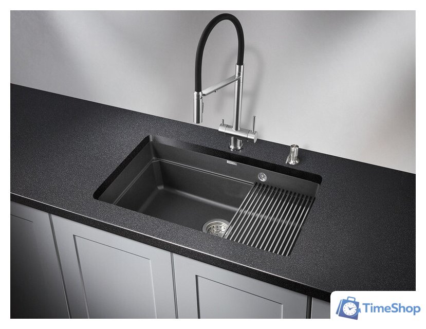 Кухонная мойка Granula KS-7303 (черный) - Изображение №2 — Интернет-магазин Time-Shop