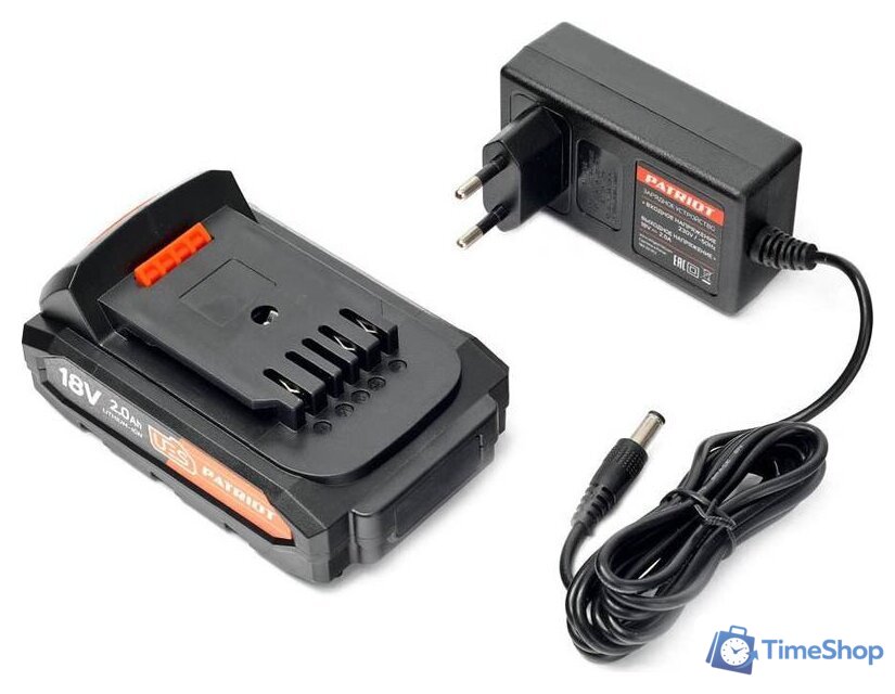 Дрель-шуруповерт Patriot BR 207UES 180301507 (с 2-мя АКБ, кейс) - Изображение №10 — Интернет-магазин Time-Shop