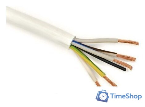 Провод силовой Автопровод ПВС-Т 5x4 (100 м, белый) - Изображение №5 — Интернет-магазин Time-Shop