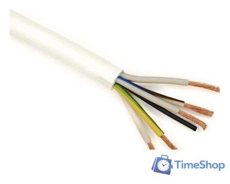 Провод силовой Автопровод ПВС-Т 5x4 (100 м, белый) - Изображение №4 — Интернет-магазин Time-Shop