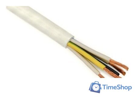 Провод силовой Автопровод ПВС-Т 5x4 (100 м, белый) - Изображение №3 — Интернет-магазин Time-Shop