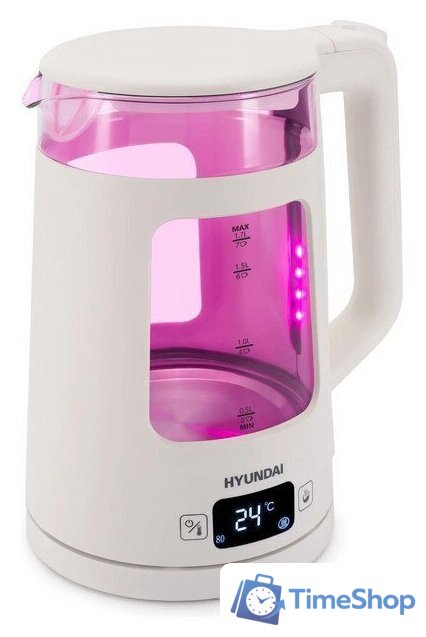 Электрический чайник Hyundai HYK-G9407 - Изображение №9 — Интернет-магазин Time-Shop