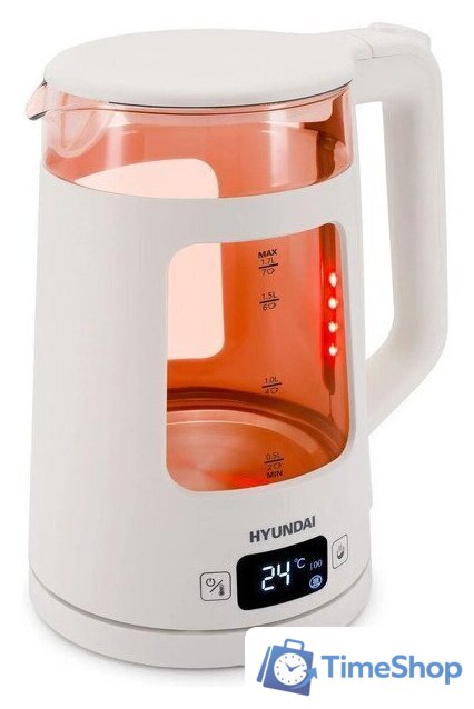 Электрический чайник Hyundai HYK-G9407 - Изображение №5 — Интернет-магазин Time-Shop