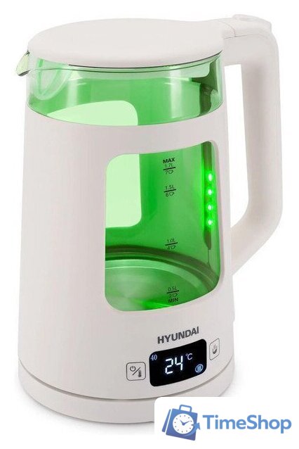 Электрический чайник Hyundai HYK-G9407 - Изображение №6 — Интернет-магазин Time-Shop