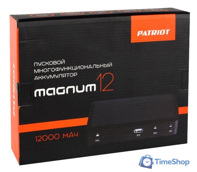 Внешний аккумулятор Patriot Magnum 12 - Изображение №8 — Интернет-магазин Time-Shop