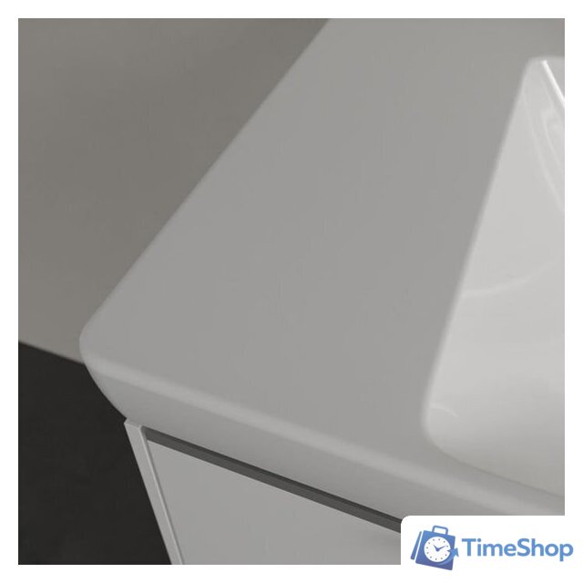 Умывальник Villeroy & Boch Subway 3.0 4A70D1R1 - Изображение №5 — Интернет-магазин Time-Shop