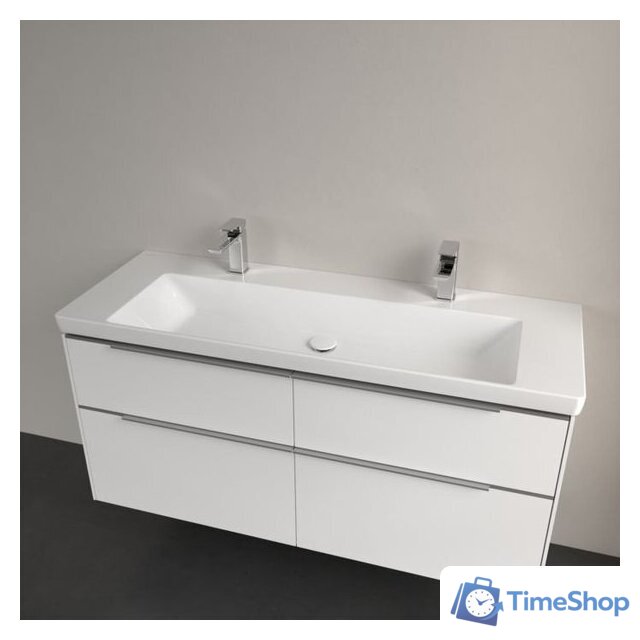 Умывальник Villeroy & Boch Subway 3.0 4A70D1R1 - Изображение №3 — Интернет-магазин Time-Shop