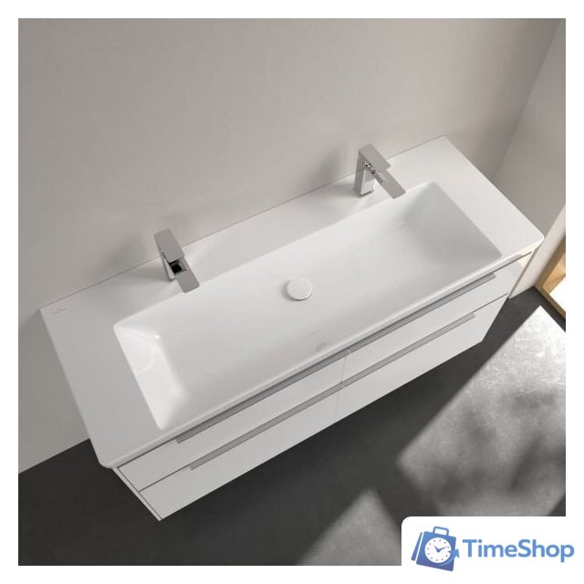 Умывальник Villeroy & Boch Subway 3.0 4A70D1R1 - Изображение №4 — Интернет-магазин Time-Shop