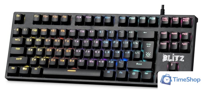 Клавиатура Defender Blitz GK-240L RU - Изображение №3 — Интернет-магазин Time-Shop