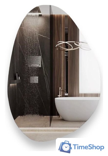 Зеркало EMZE Led 55x80 LED.NF.55.80.SW.4K (с подсветкой) - Изображение №1 — Интернет-магазин Time-Shop