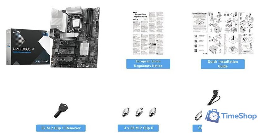 Материнская плата MSI Pro B860-P - Изображение №2 — Интернет-магазин Time-Shop