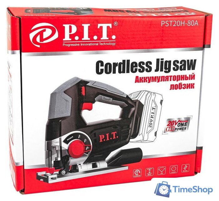 Электролобзик P.I.T. PST20H-80A/1 (с 1-м АКБ, кейс) - Изображение №4 — Интернет-магазин Time-Shop