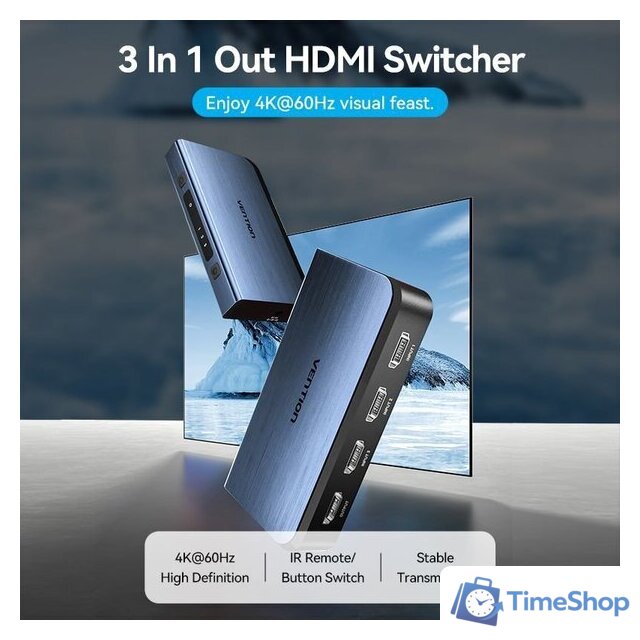 KVM переключатель Vention AKML0 - Изображение №2 — Интернет-магазин Time-Shop