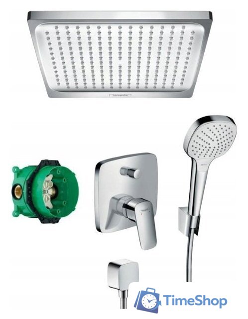 Душевая система  Hansgrohe MyCube 52056495 (хром) - Изображение №1 — Интернет-магазин Time-Shop