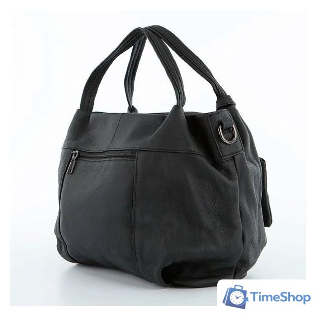 Женская сумка Poshete 921-351-BLK (черный) - Изображение №2 — Интернет-магазин Time-Shop