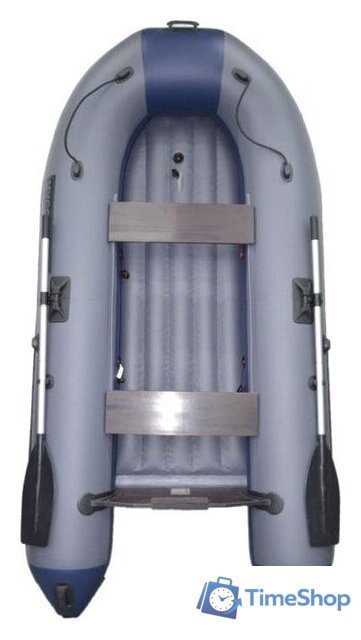 Моторно-гребная лодка Муссон 2900 НД (серый/синий) - Изображение №1 — Интернет-магазин Time-Shop